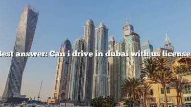 Best answer: Can i drive in dubai with us license?