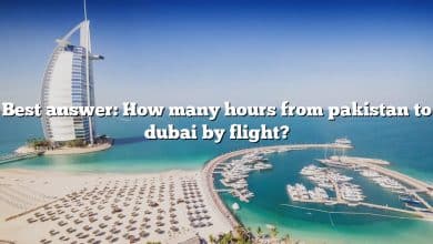 Best answer: How many hours from pakistan to dubai by flight?