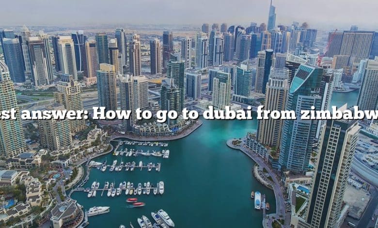 Best answer: How to go to dubai from zimbabwe?