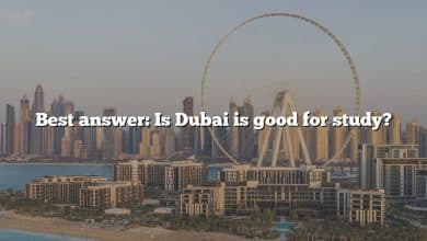 Best answer: Is Dubai is good for study?