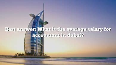 Best answer: What is the average salary for accountant in dubai?