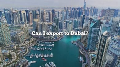 Can I export to Dubai?