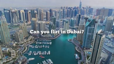 Can you flirt in Dubai?
