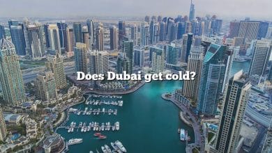Does Dubai get cold?
