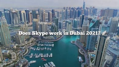Does Skype work in Dubai 2021?