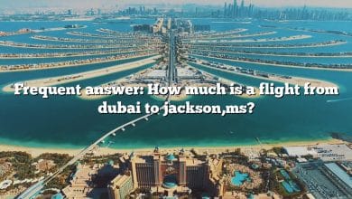 Frequent answer: How much is a flight from dubai to jackson,ms?