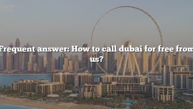 Frequent answer: How to call dubai for free from us?