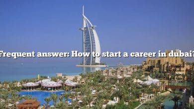 Frequent answer: How to start a career in dubai?