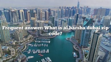 Frequent answer: What is al barsha dubai zip code?
