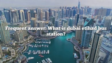 Frequent answer: What is dubai etihad bus station?