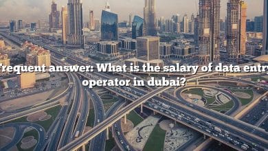 Frequent answer: What is the salary of data entry operator in dubai?