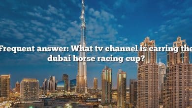 Frequent answer: What tv channel is carring the dubai horse racing cup?
