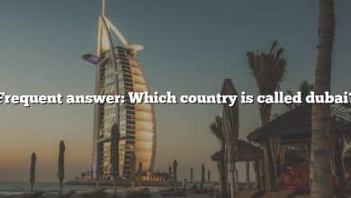 Frequent answer: Which country is called dubai?
