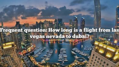 Frequent question: How long is a flight from las vegas nevada to dubai?
