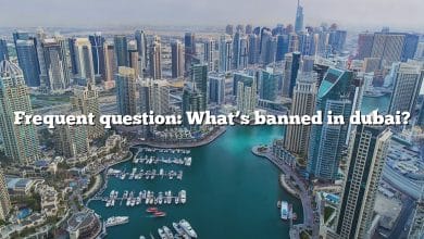 Frequent question: What’s banned in dubai?