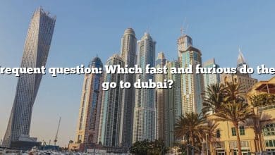Frequent question: Which fast and furious do they go to dubai?