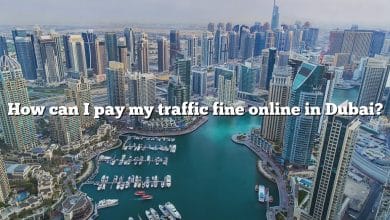 How can I pay my traffic fine online in Dubai?