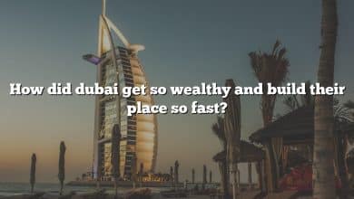 How did dubai get so wealthy and build their place so fast?