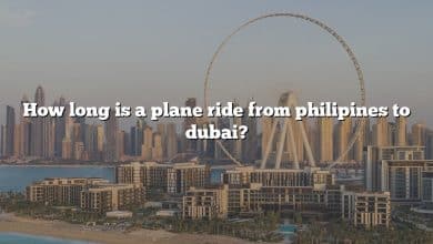 How long is a plane ride from philipines to dubai?