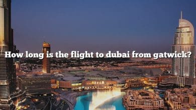 How long is the flight to dubai from gatwick?