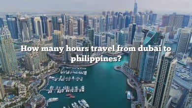 How many hours travel from dubai to philippines?