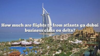 How much are flights to from atlanta ga dubai business class on delta?