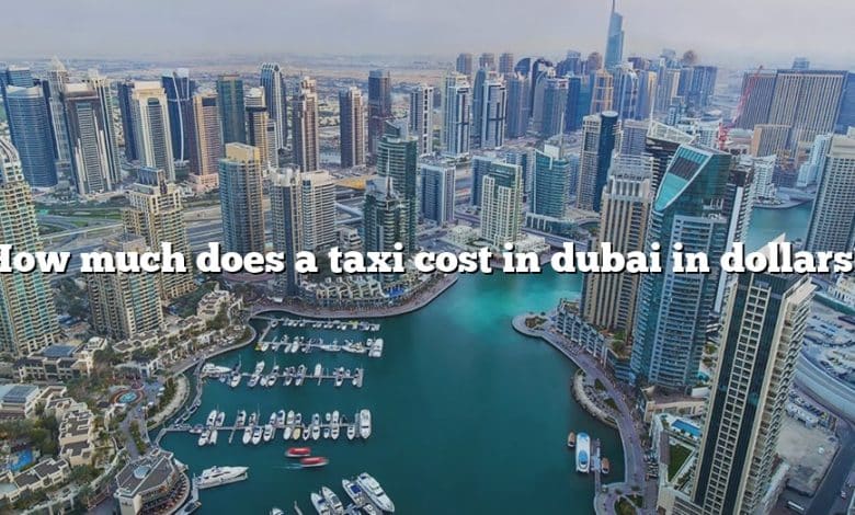 How much does a taxi cost in dubai in dollars?