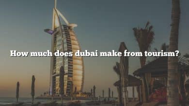 How much does dubai make from tourism?