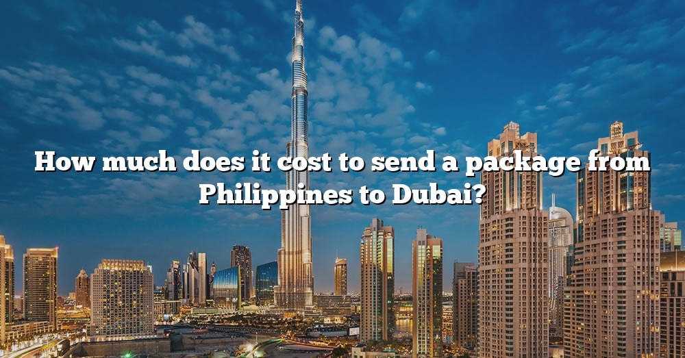 dubai travel cost from philippines