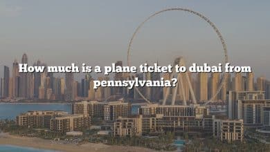 How much is a plane ticket to dubai from pennsylvania?