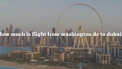 How much is flight from washington dc to dubai?