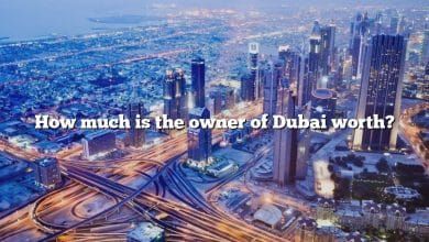 How much is the owner of Dubai worth?
