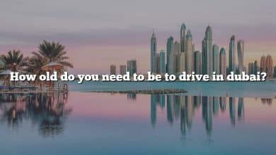 How old do you need to be to drive in dubai?