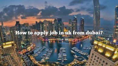 How to apply job in uk from dubai?