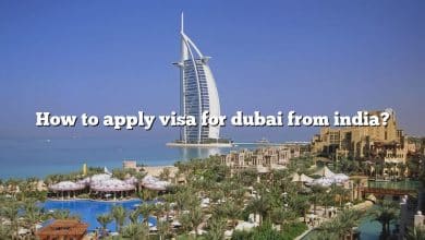 How to apply visa for dubai from india?