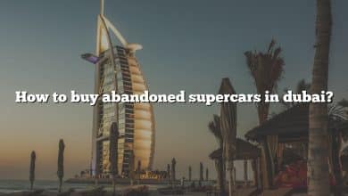 How to buy abandoned supercars in dubai?