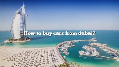 How to buy cars from dubai?