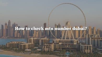 How to check mtn number dubai?