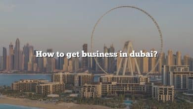 How to get business in dubai?