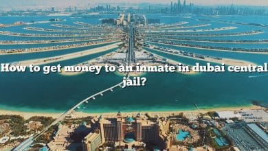 How to get money to an inmate in dubai central jail?