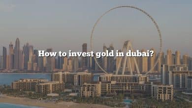 How to invest gold in dubai?