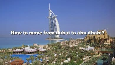 How to move from dubai to abu dhabi?
