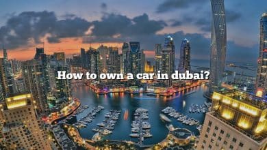 How to own a car in dubai?