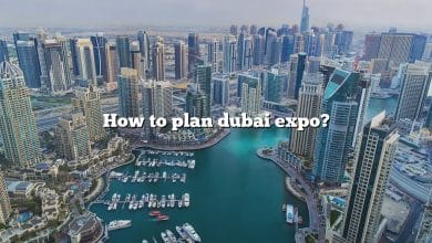 How to plan dubai expo?