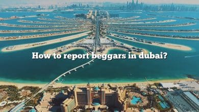 How to report beggars in dubai?