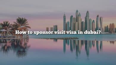 How to sponsor visit visa in dubai?