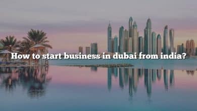 How to start business in dubai from india?