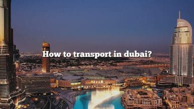How to transport in dubai?