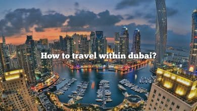 How to travel within dubai?