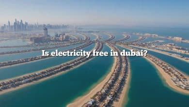 Is electricity free in dubai?
